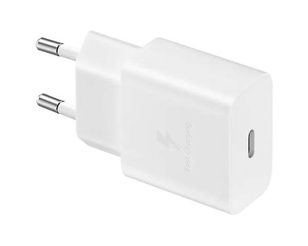 Samsung adapter hitri Type-c 25W Bela
